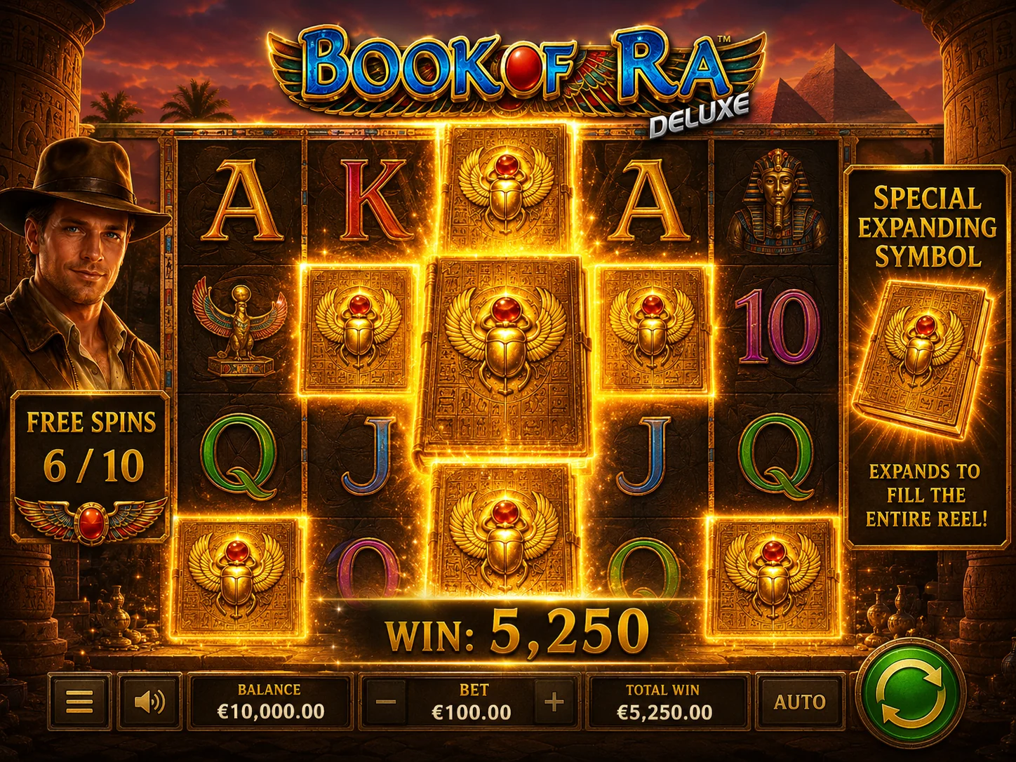 Book of Ra Deluxe screenshot 3