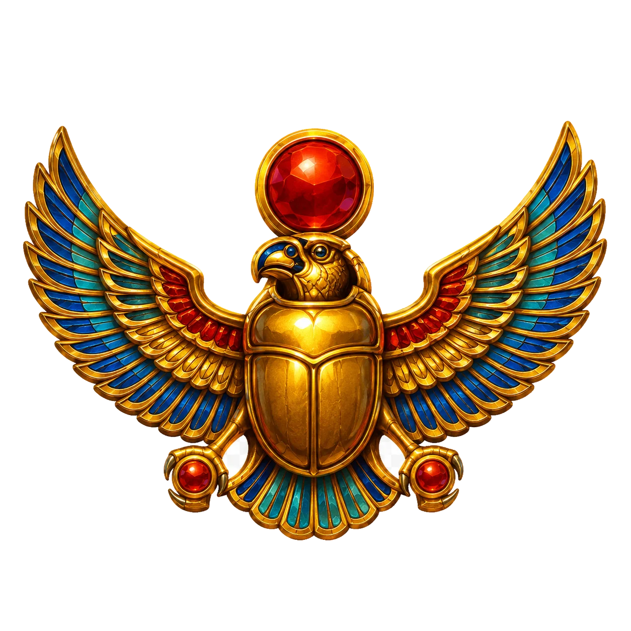Winged scarab from Book of Ra Deluxe