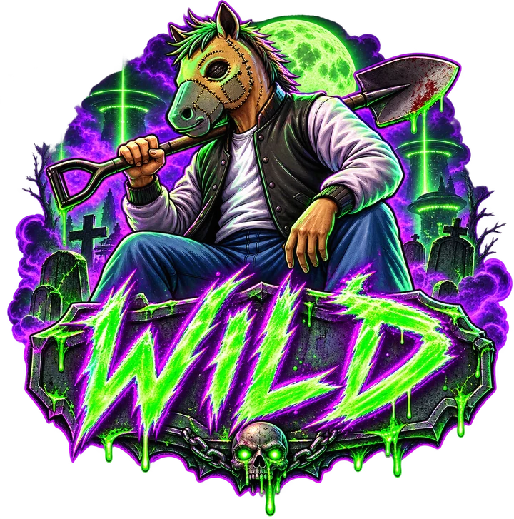 Harvest Moon – Grave Profits gravedigger Wild plaque transparent cutout