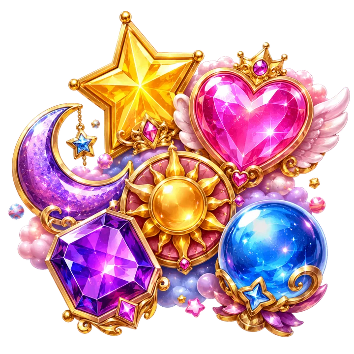Starlight Princess multiplier orb artwork