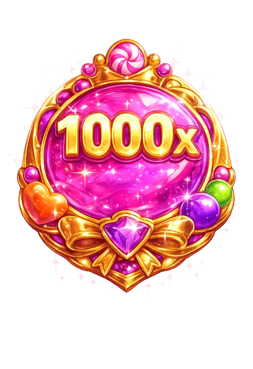 Sugar Rush 1000 illustrated 1000x badge