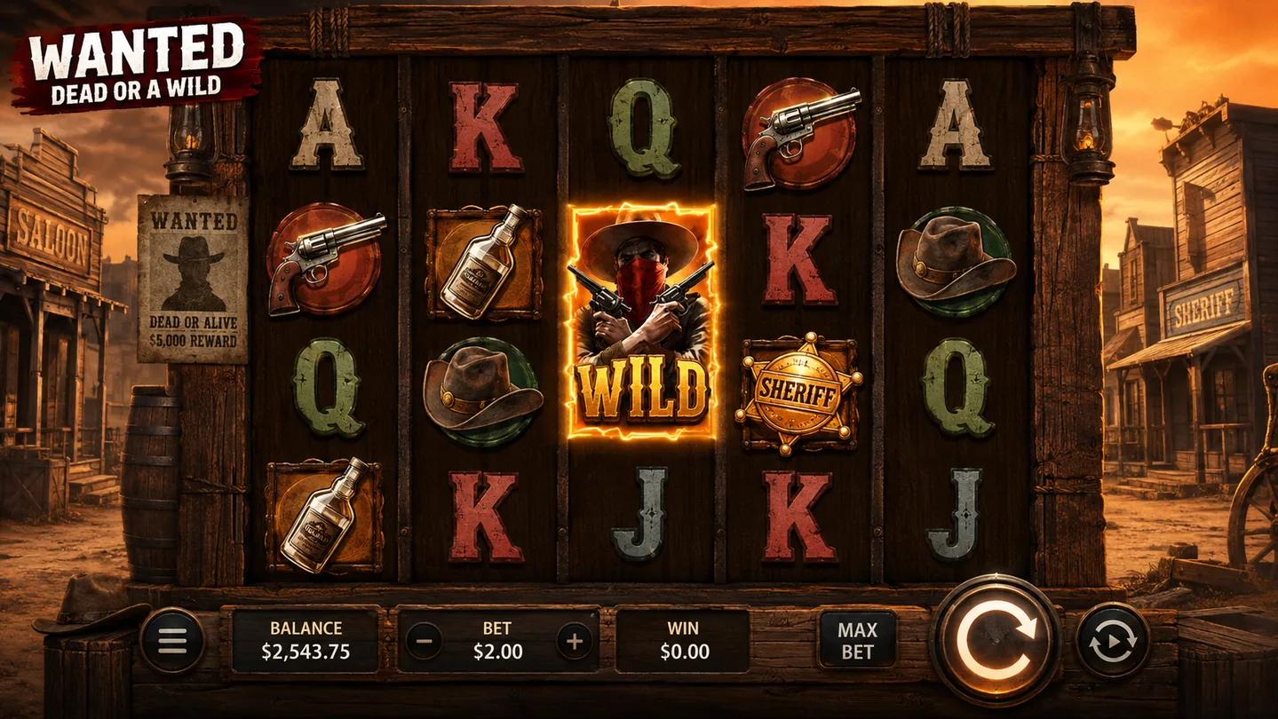 Wanted Dead or a Wild five by five base game
