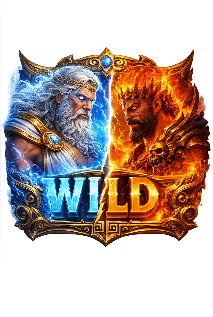Zeus vs Hades expanding Wild multiplier symbol