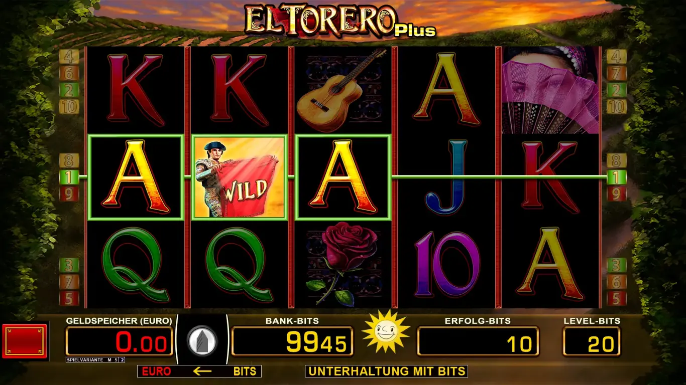 El Torero Startscreen
