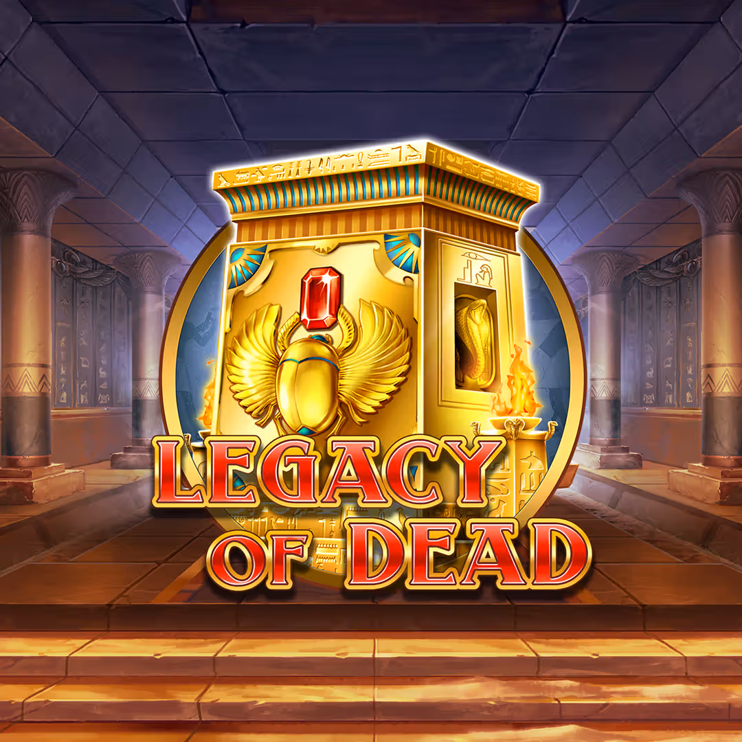 Legacy of Dead Poster mit altägyptischer Atmosphäre