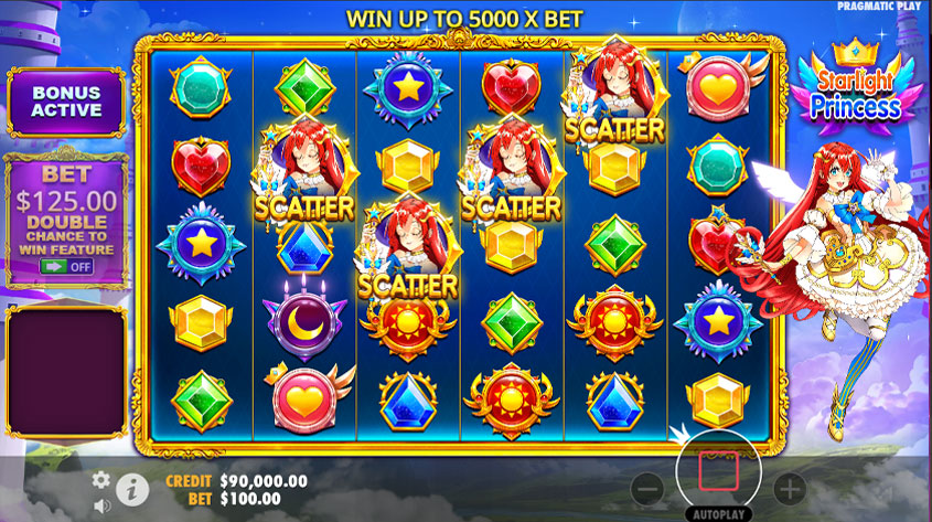 Starlight Princess Mobil Screenshot