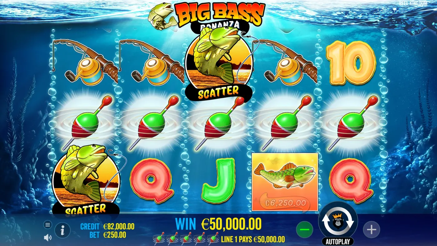 Big Bass Bonanza gameplay screenshot 3