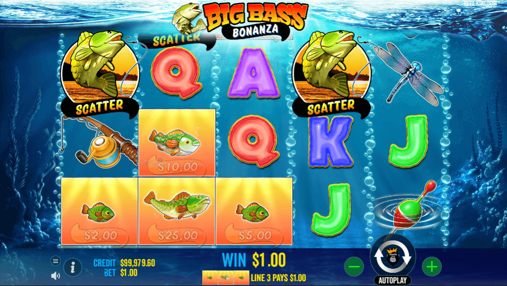 Big Bass Bonanza gameplay screenshot 4