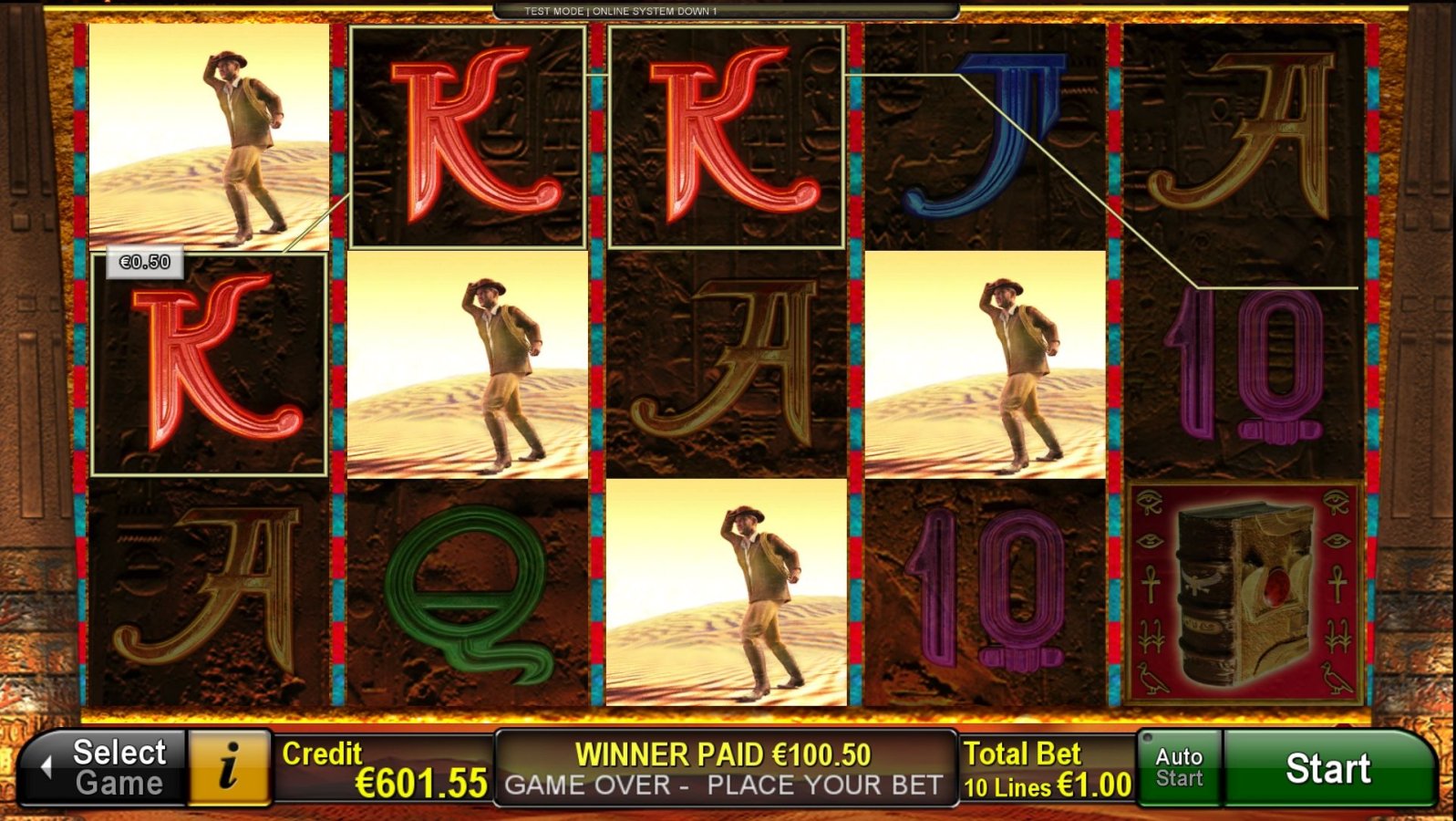 Book of Ra Deluxe gameplay screenshot 5