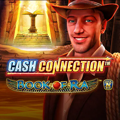 Cash Connection Book of Ra slot poster