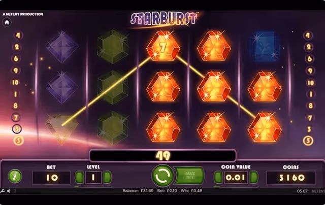 Starburst gameplay screenshot 4