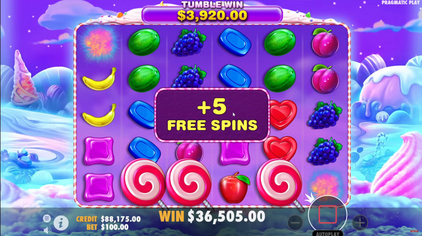 Sweet Bonanza gameplay screenshot 4